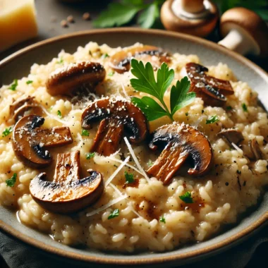 Risotto ai Funghi Porcini: Un Piatto Ricco e Saporito
