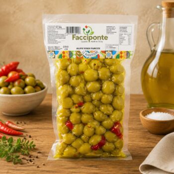 Olive Verdi farcite 500 gr