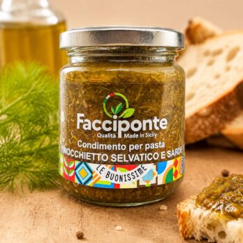 Pesto di finocchietto e sarde 190gr
